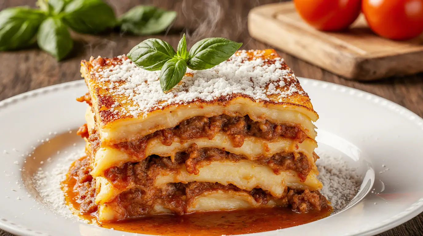 Lasagnes à la bolognaise